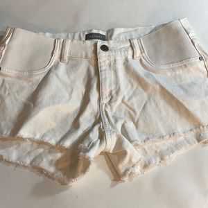 DL1961 Renee maternity denim boyfriend shorts 28